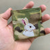 MIL-SPEC COIN PURSE WITH RABBIT EMBROIDERY - MULTICAM