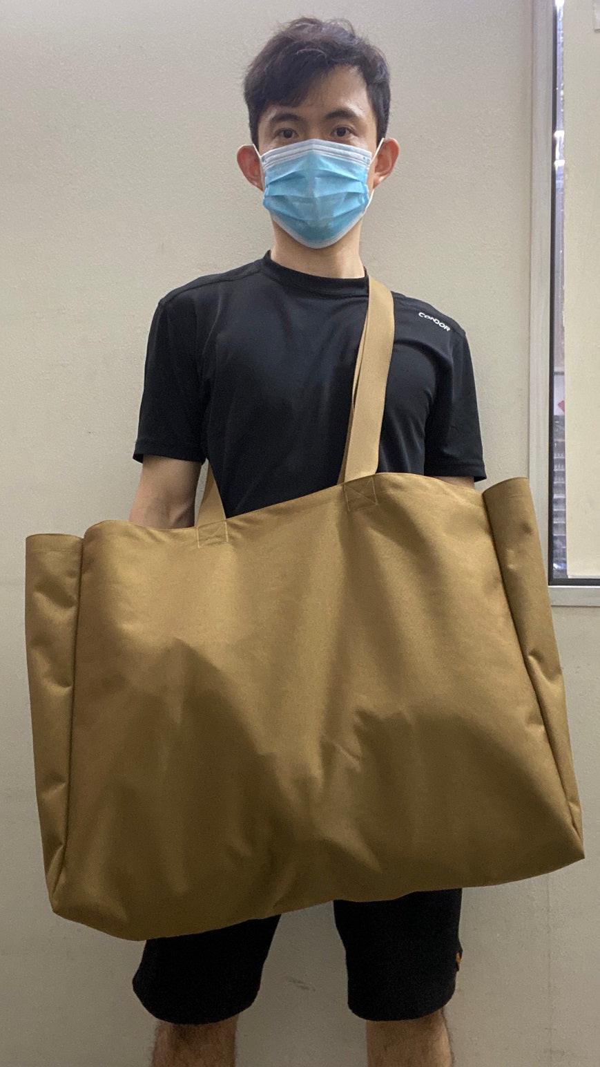MIL-SPEC BIG BIG TOTE BAG - 1000 DENIER CORDURA (COYOTE)