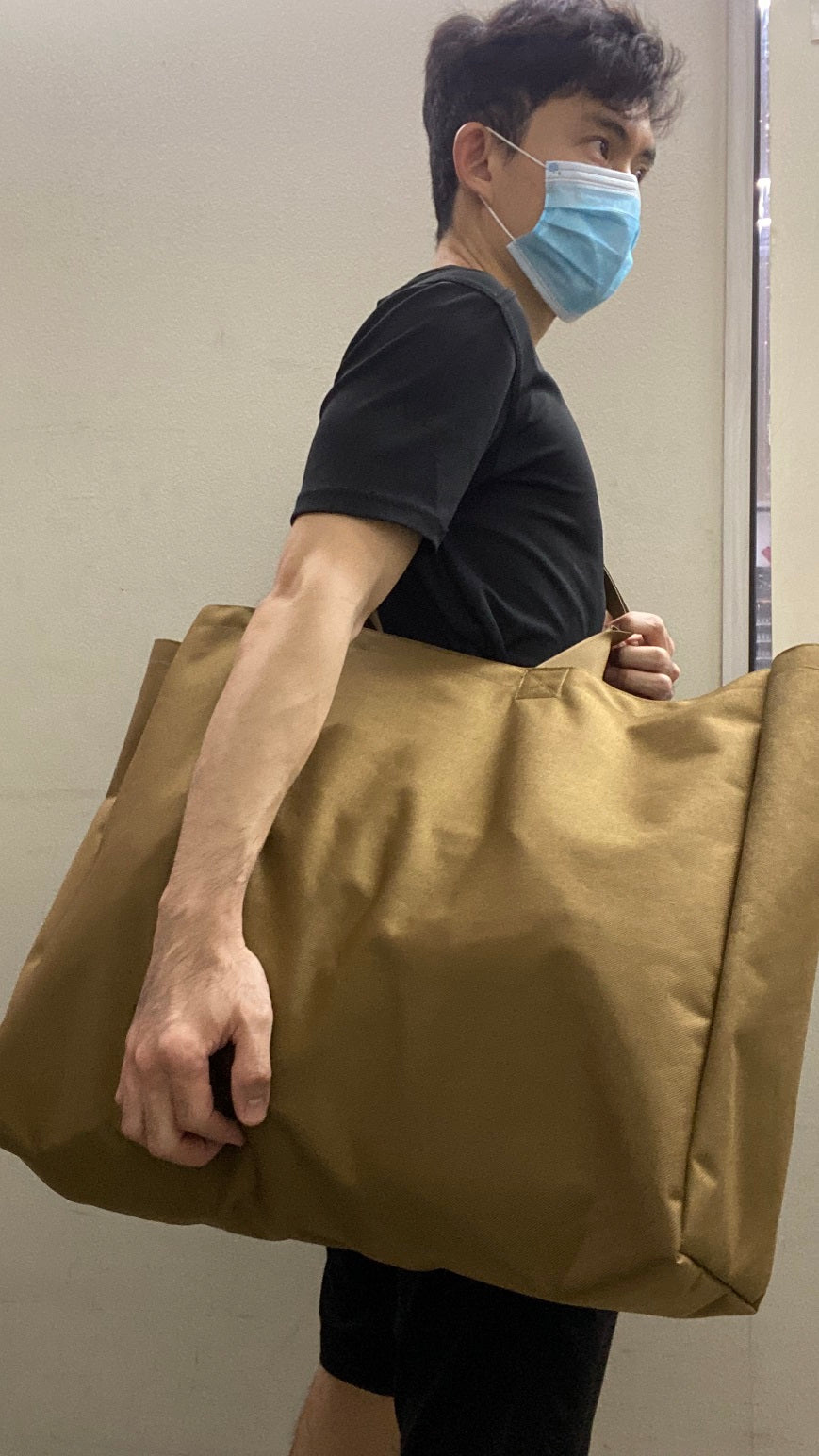 MIL-SPEC BIG BIG TOTE BAG - 1000 DENIER CORDURA (STEEL GRAY)