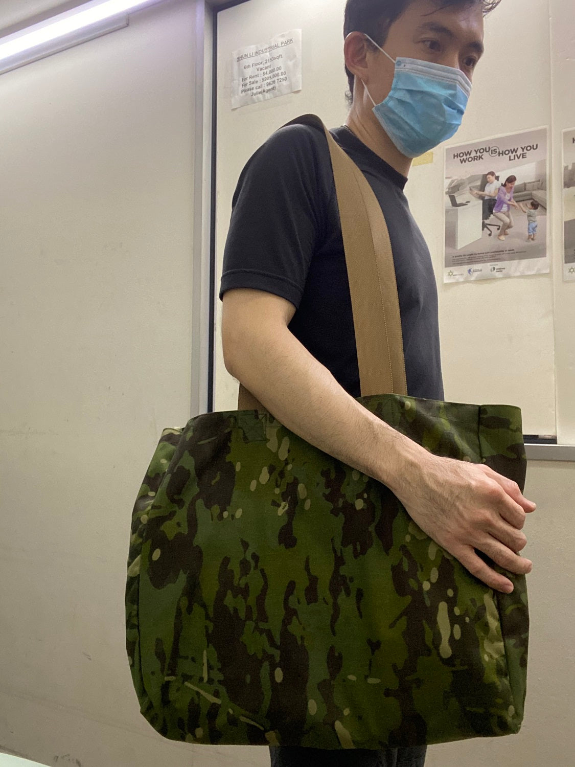 MIL-SPEC TOTE BAG - 1000 DENIER CORDURA (RANGER GREEN)