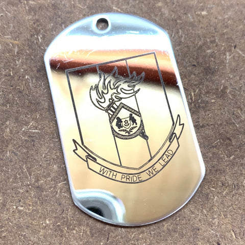LOGO DOG TAG - STAINLESS STEEL (SAFWOS)