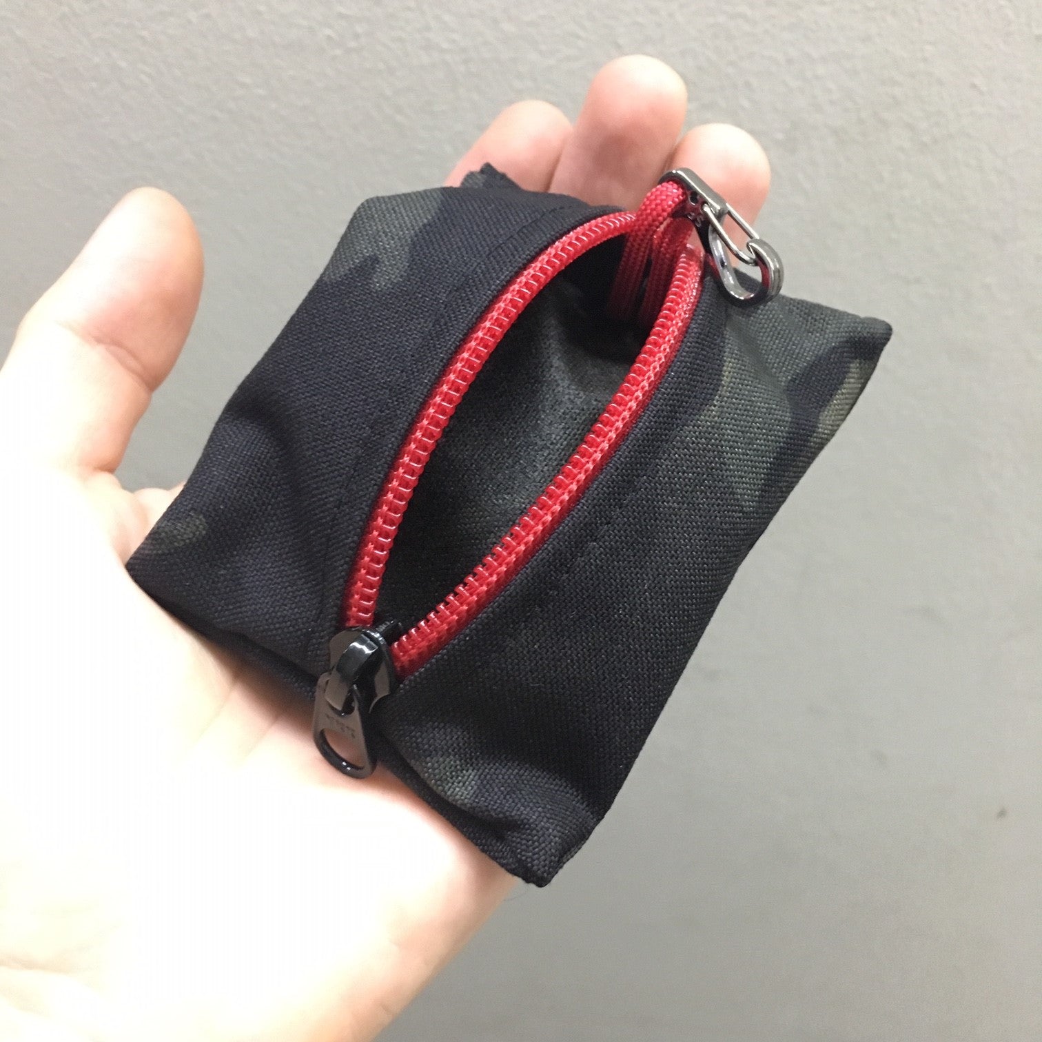 MIL-SPEC KEY WALLET WITH CARD POCKET - 500 DENIER CORDURA (MULTICAM BLACK)