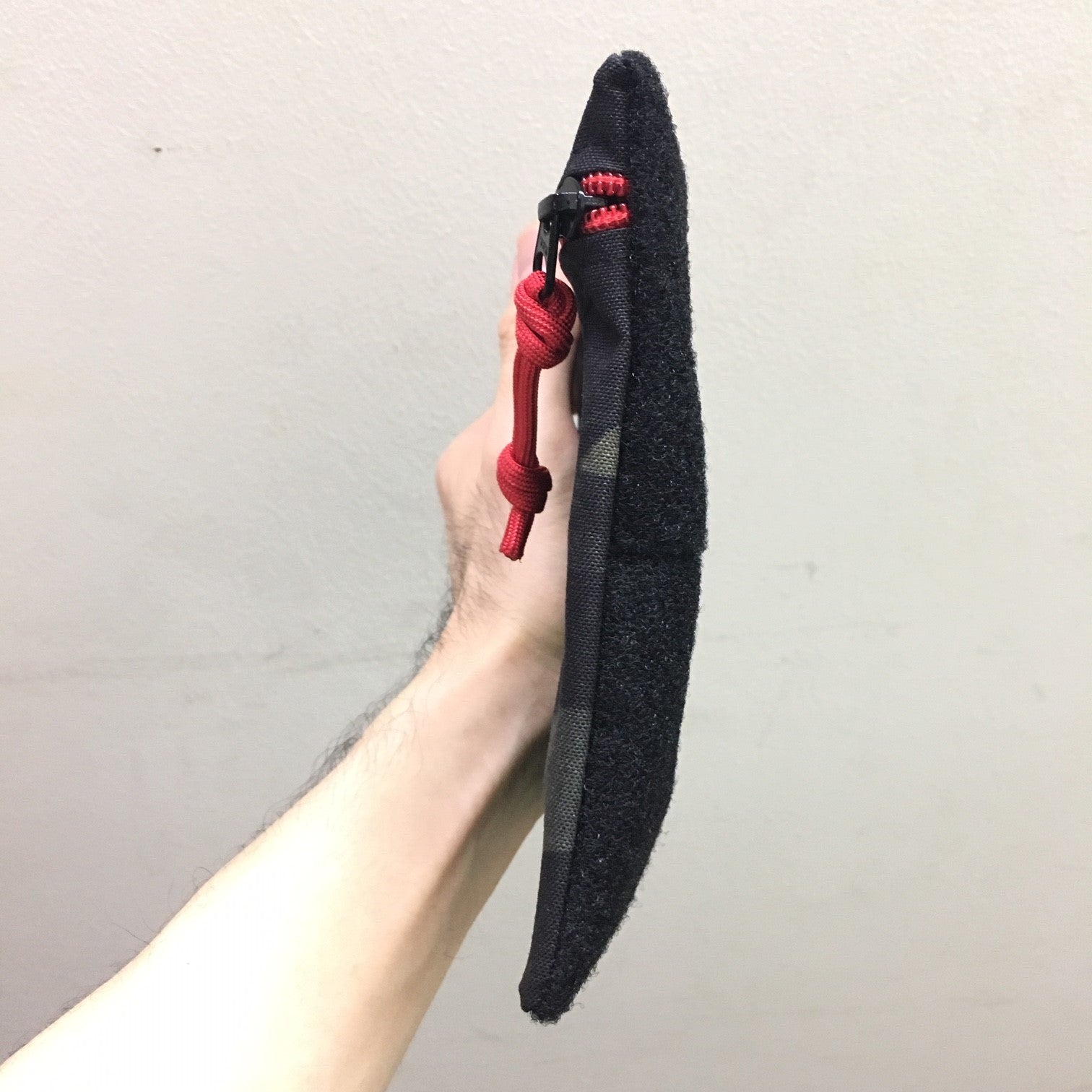 MIL-SPEC EDC POUCH LOOP SIDE VELCRO - 500 DENIER CORDURA (MULTICAM BLACK)