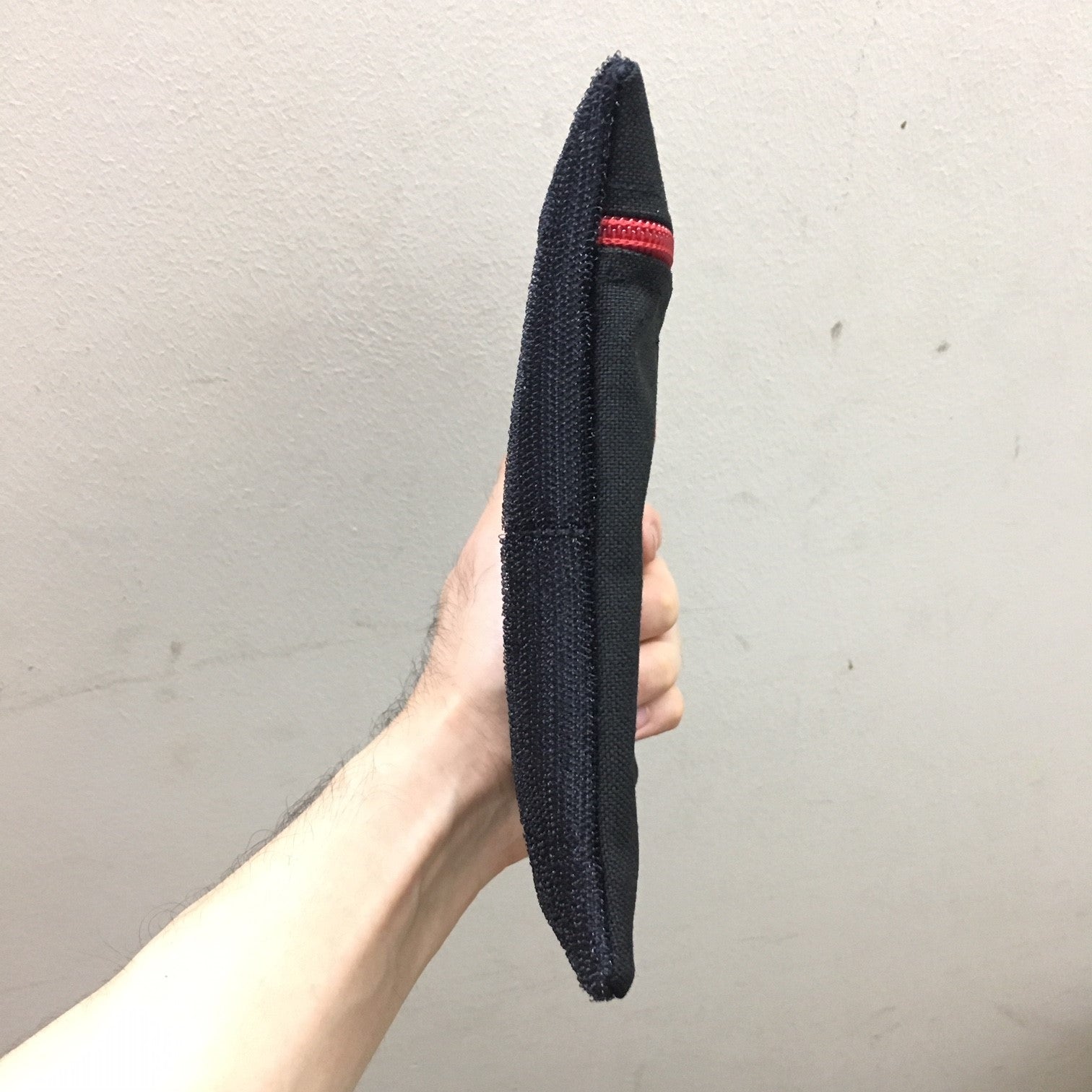 MIL-SPEC EDC POUCH HOOK SIDE VELCRO - 1000 DENIER CORDURA (STEEL GREY)