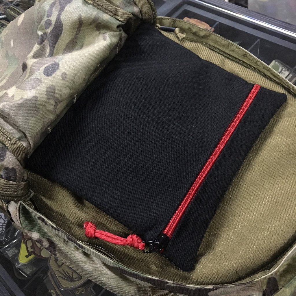 MIL-SPEC EDC POUCH HOOK SIDE VELCRO - 1000 DENIER CORDURA (ACU CAMO)