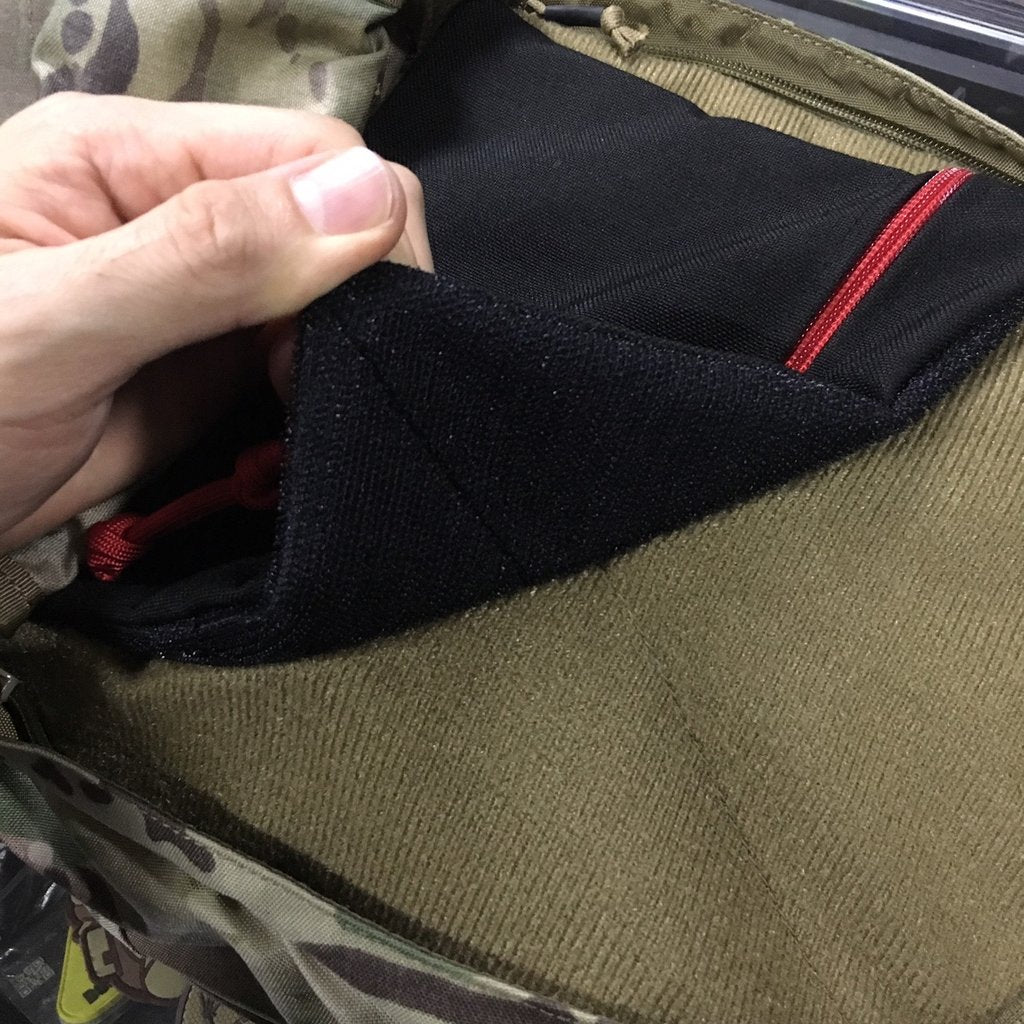 MIL-SPEC EDC POUCH HOOK SIDE VELCRO - 500 DENIER CORDURA (MULTICAM TROPIC)