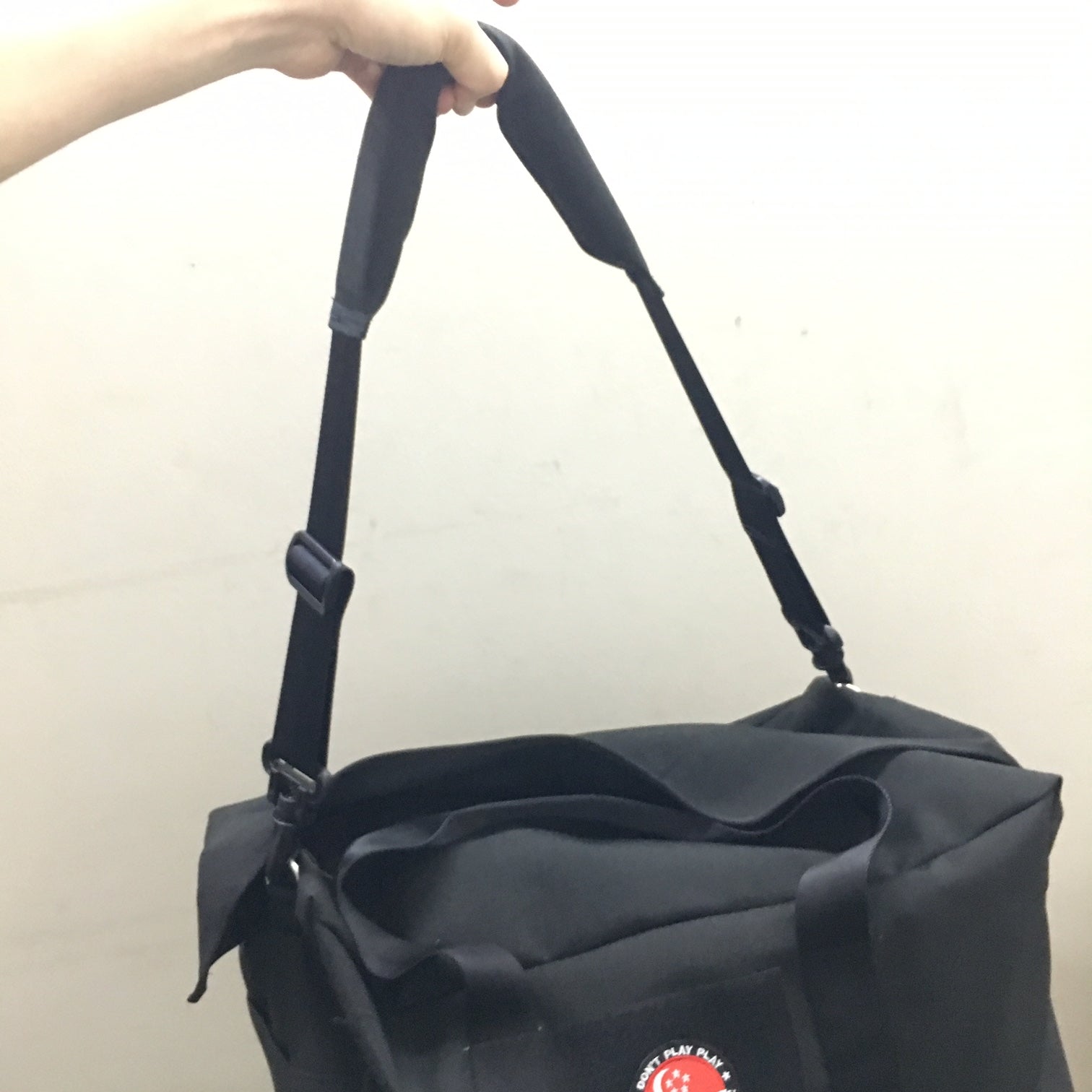 MIL-SPEC PADDED SHOULDER STRAP USING YKK SWIVEL HOOKS - STEEL GRAY