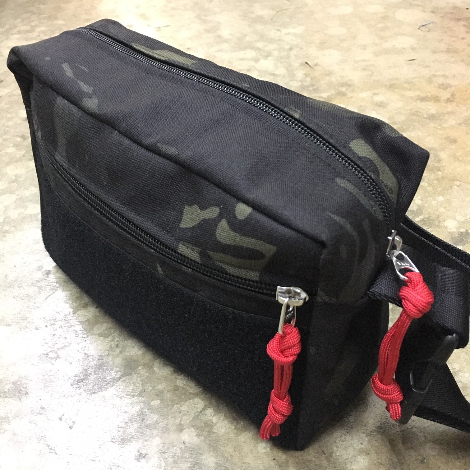 MIL-SPEC SHOULDER SLING BAG - 500 DENIER CORDURA (MULTICAM BLACK)