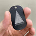 LOGO DOG TAG - STAINLESS STEEL (ADF)
