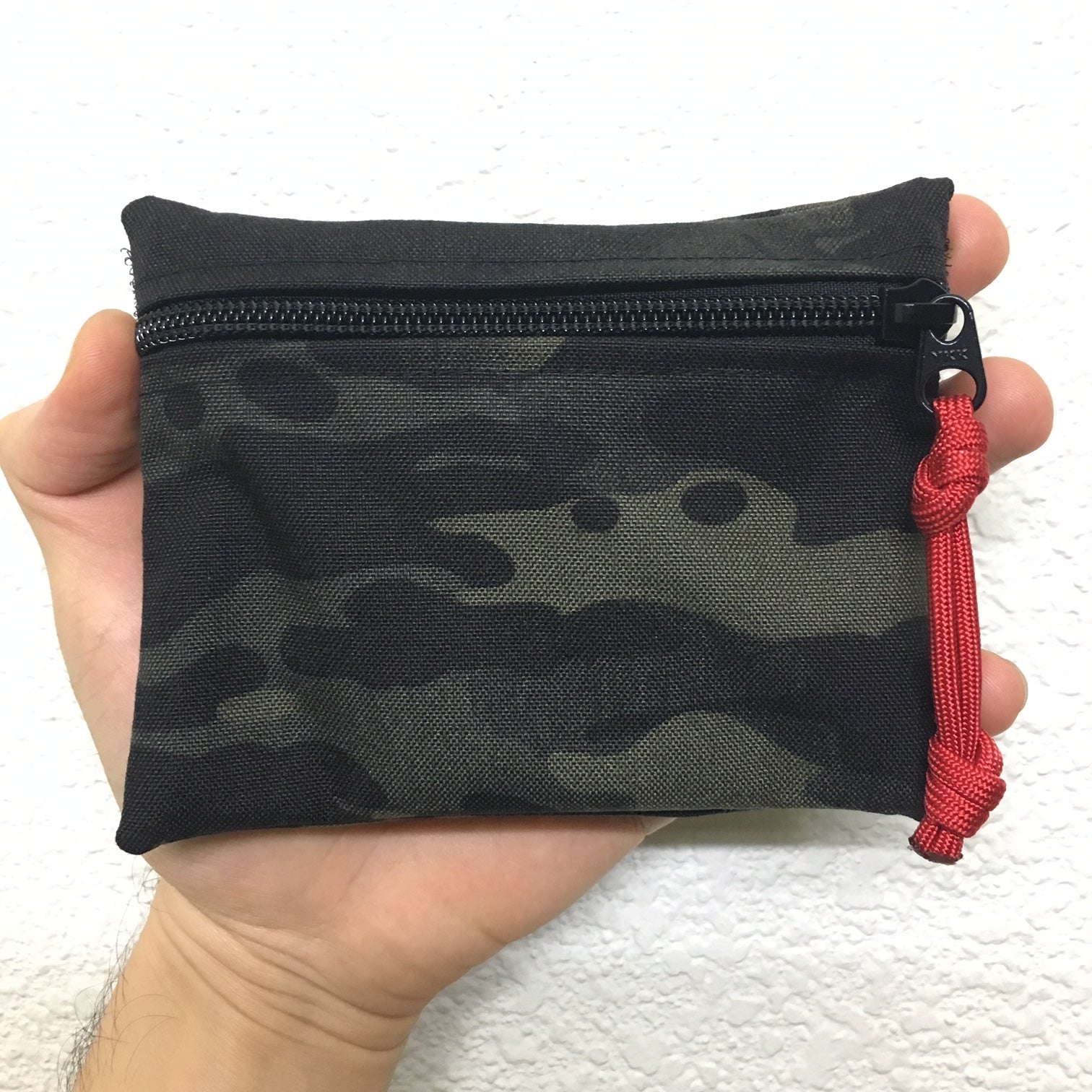 MIL-SPEC MINI EDC POUCH - LOOP SIDE VELCRO (MULTICAM BLACK)