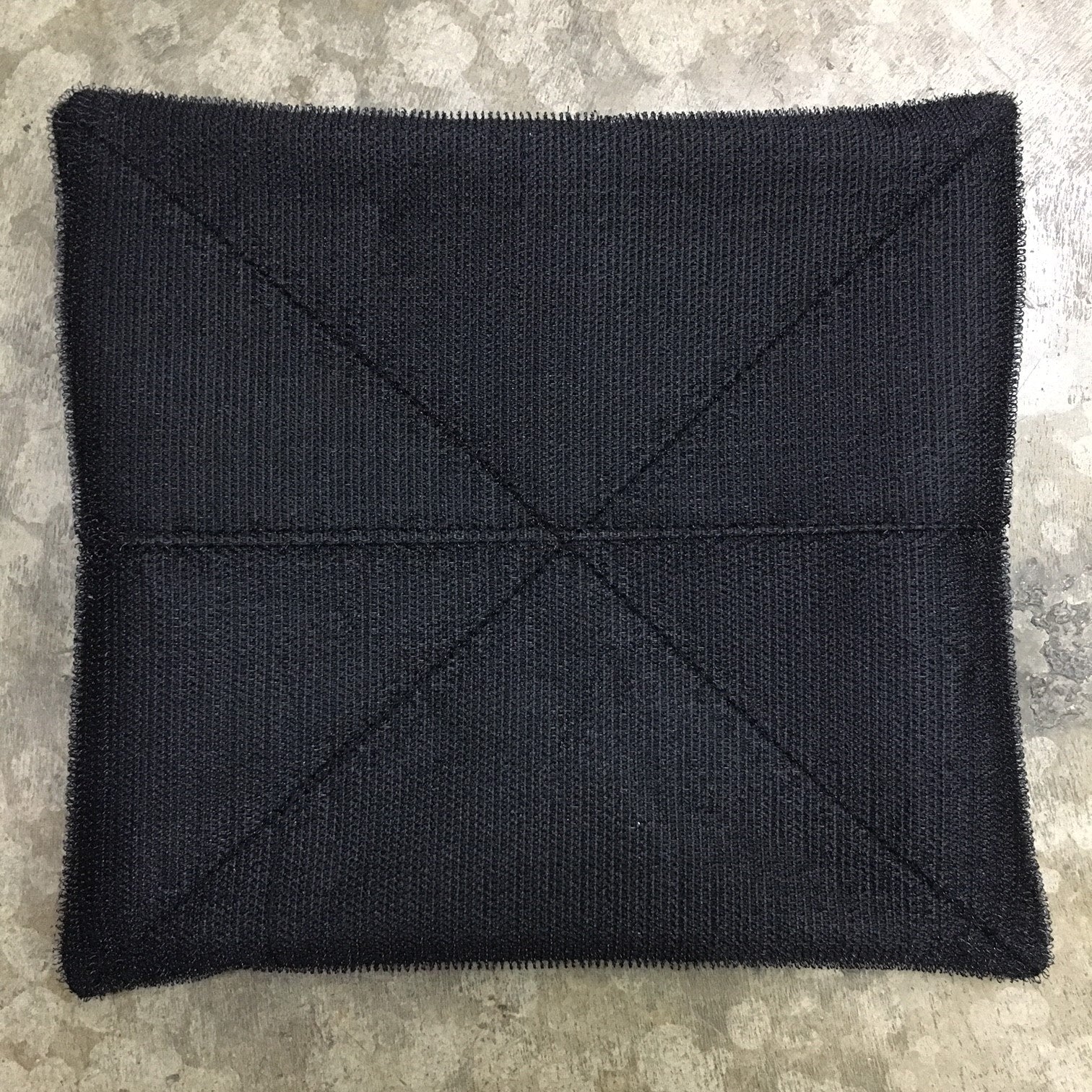 MIL-SPEC EDC POUCH HOOK SIDE VELCRO - 1000 DENIER CORDURA (STEEL GREY)