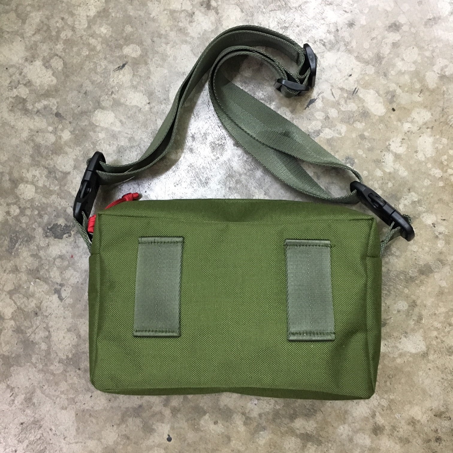 MIL-SPEC SHOULDER SLING BAG - 1000 DENIER CORDURA (OD GREEN)