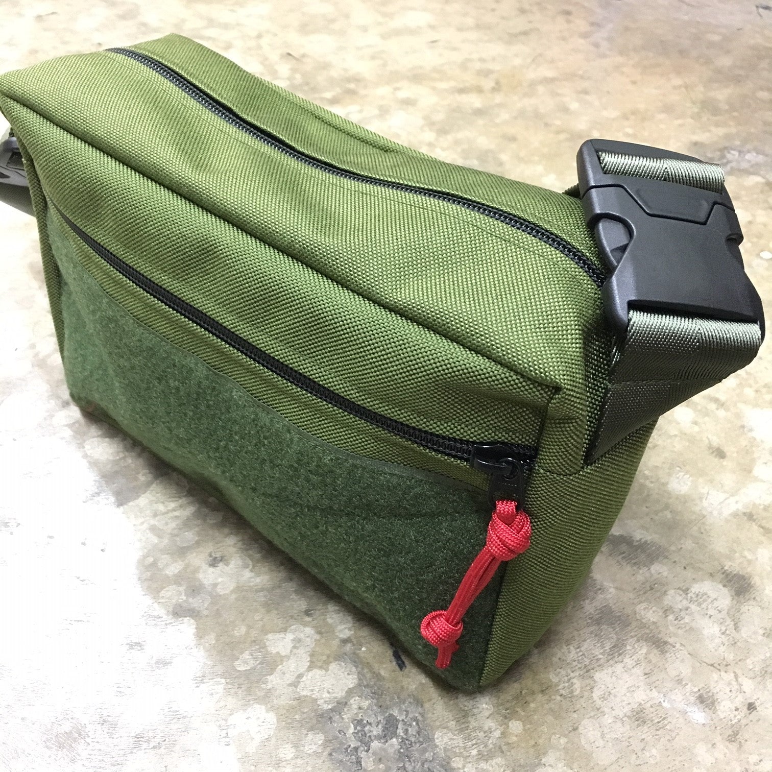 MIL-SPEC SHOULDER SLING BAG - 1000 DENIER CORDURA (OD GREEN)