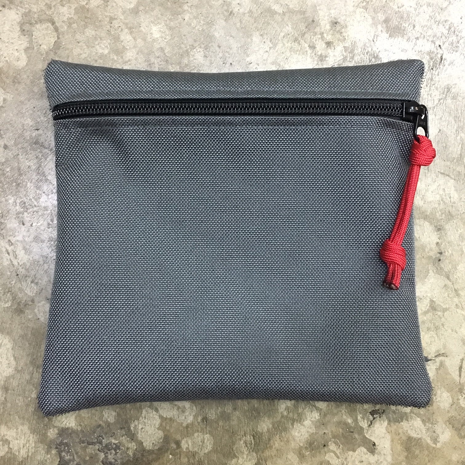 MIL-SPEC EDC POUCH LOOP SIDE VELCRO - 1000 DENIER CORDURA (STEEL GREY)