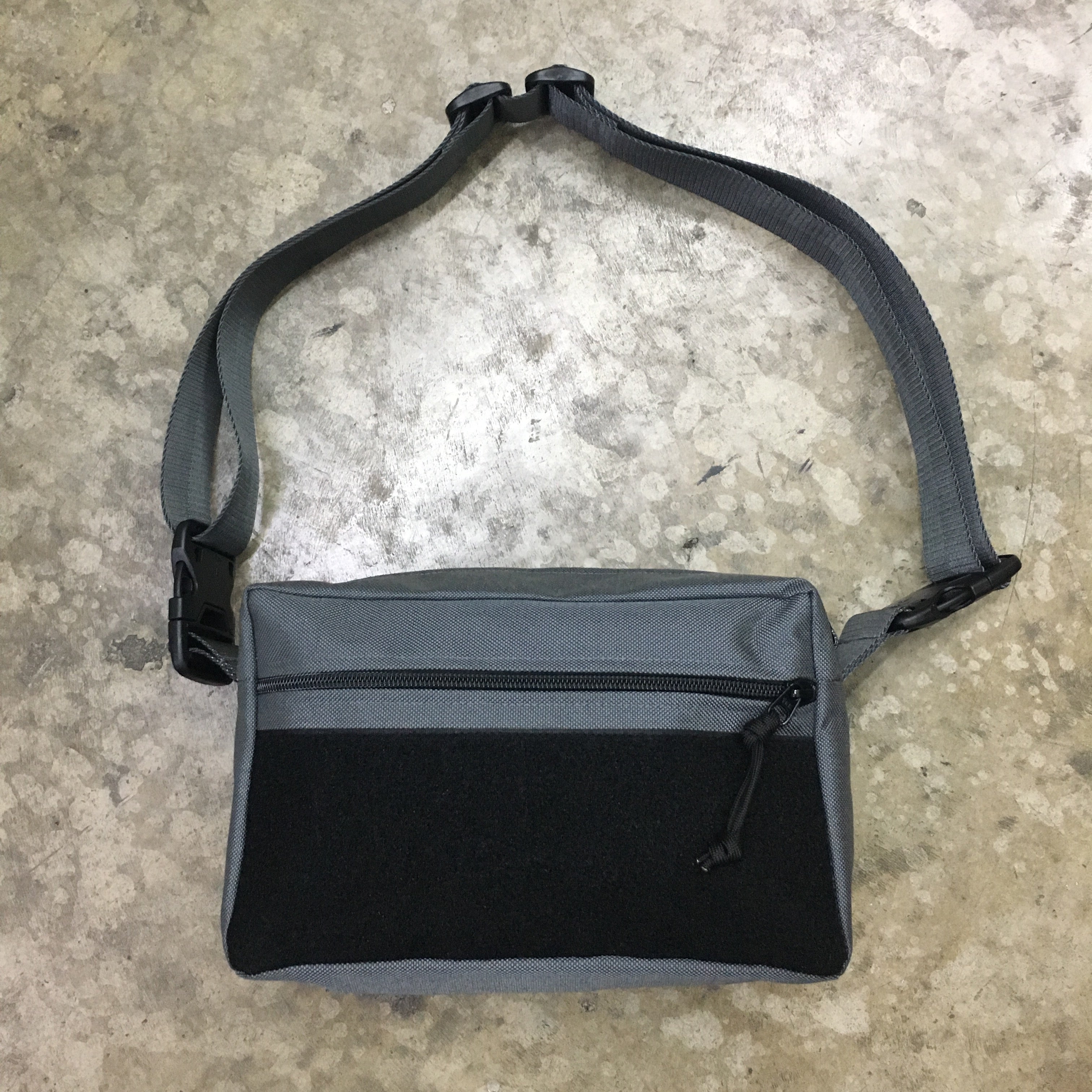 MIL-SPEC SHOULDER SLING BAG - 1000 DENIER CORDURA (STEEL GREY)