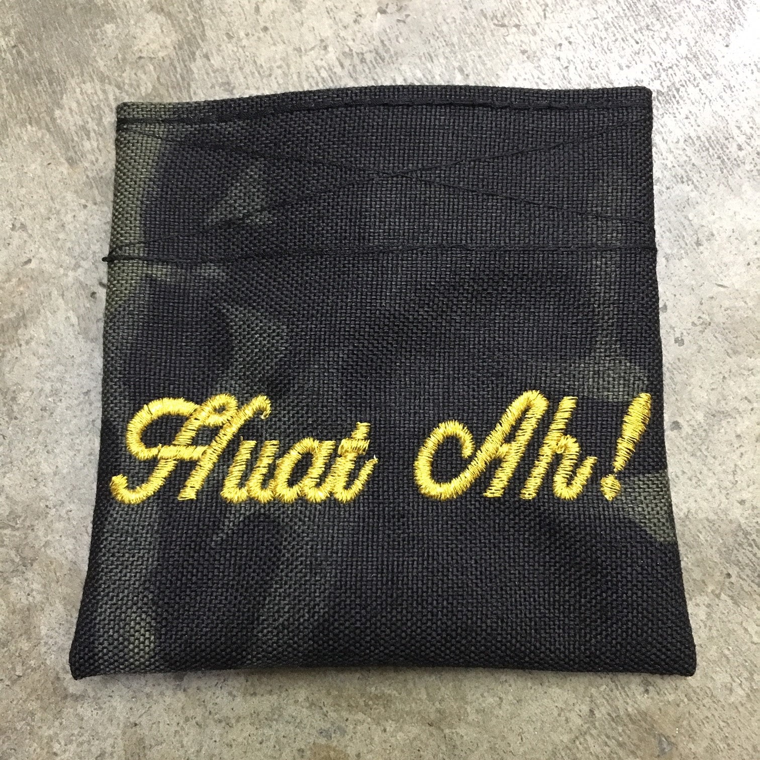 MIL-SPEC CNY COIN PURSE MULTICAM BLACK -  HUAT AT!