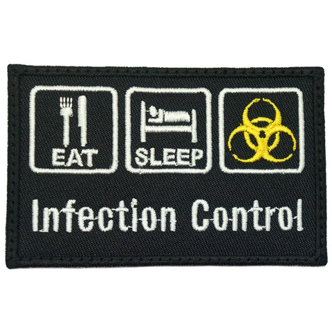 INFECTION CONTROL PATCH - BLACK WHITE