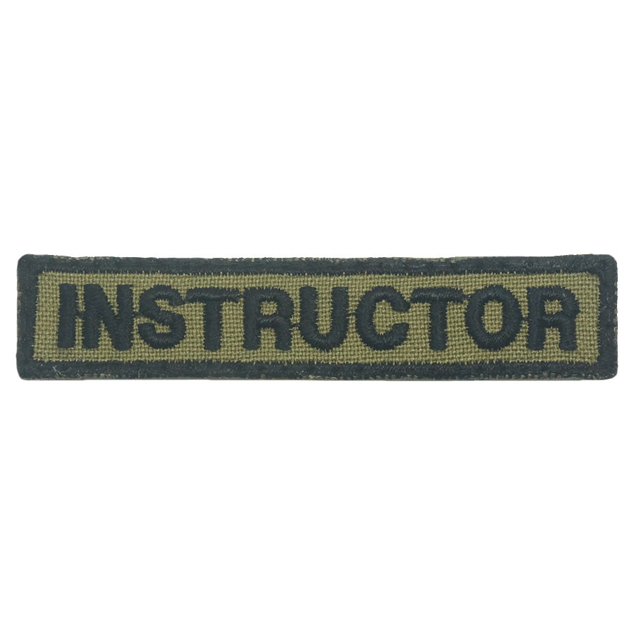 INSTRUCTOR TAG 7CM - OLIVE GREEN