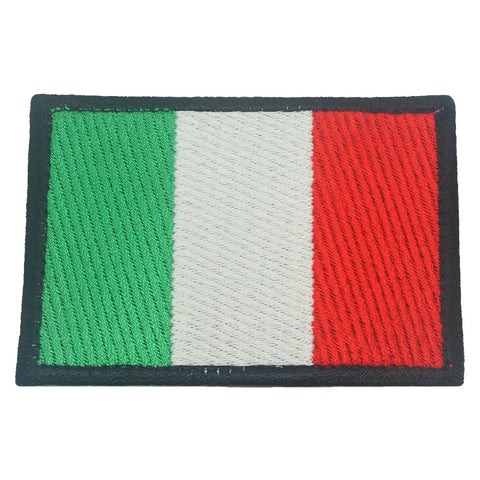 ITALY FLAG EMBROIDERY PATCH
