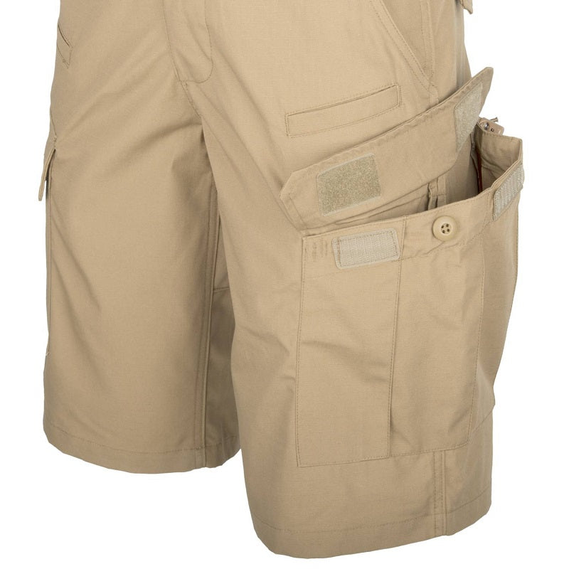 HELIKON-TEX CPU® SHORTS - COTTON RIPSTOP - KHAKI