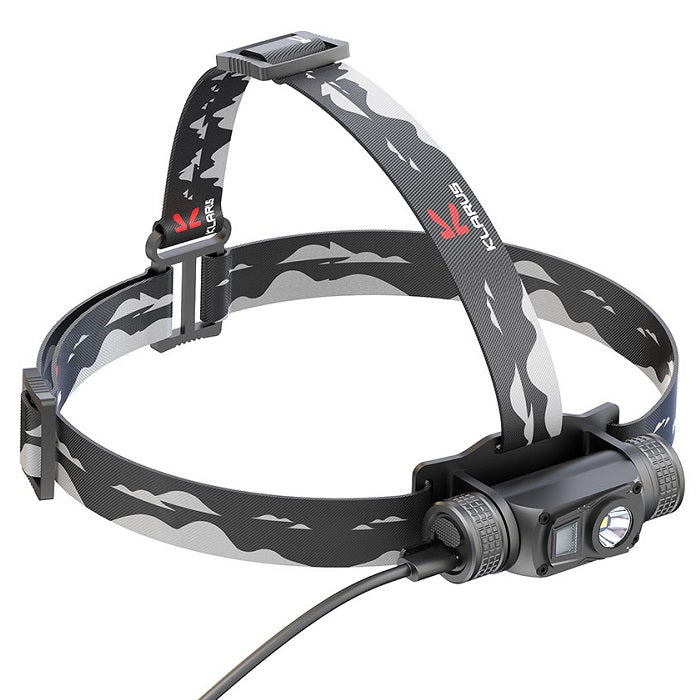 KLARUS HL1 RECHARGEABLE LED HEADLAMP - 1200 LUMENS - INCLUDES 1 X 18650