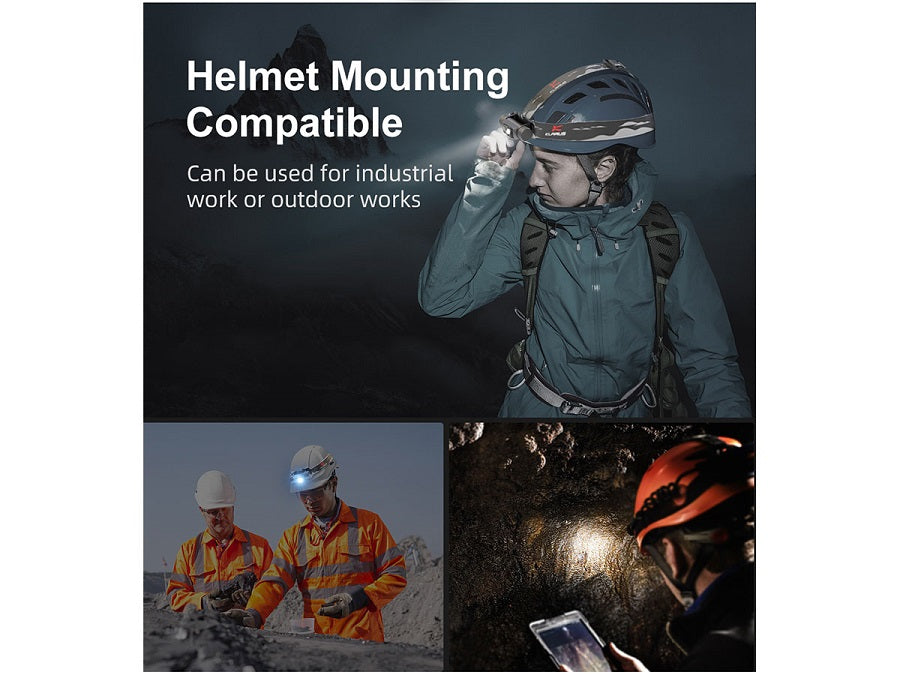 KLARUS HL1 RECHARGEABLE LED HEADLAMP - 1200 LUMENS - INCLUDES 1 X 18650