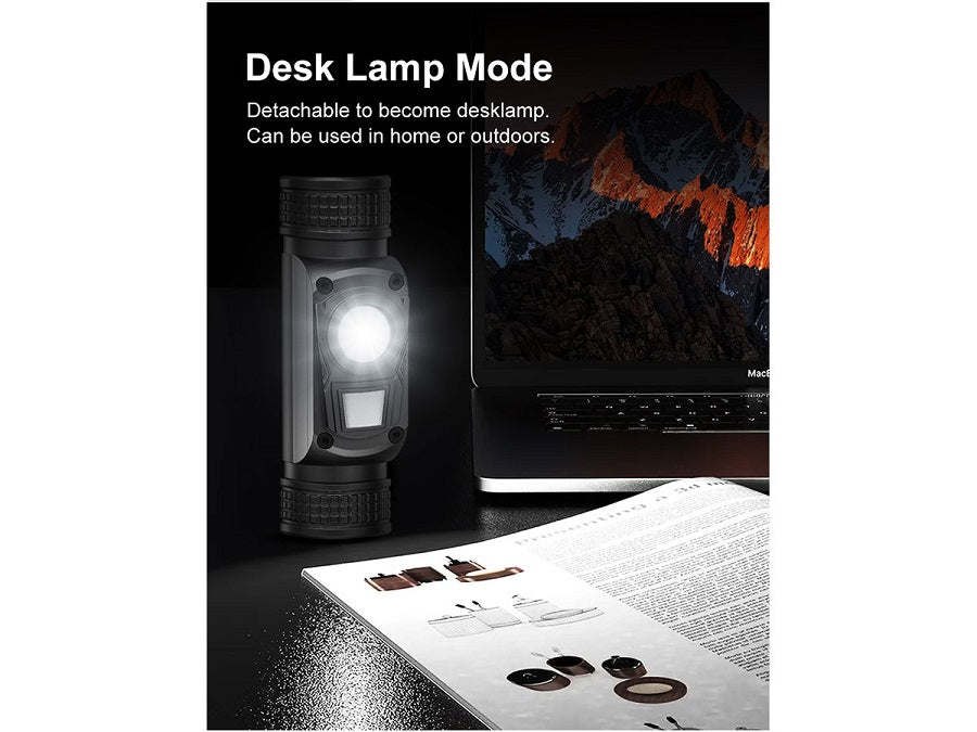 KLARUS HL1 RECHARGEABLE LED HEADLAMP - 1200 LUMENS - INCLUDES 1 X 18650