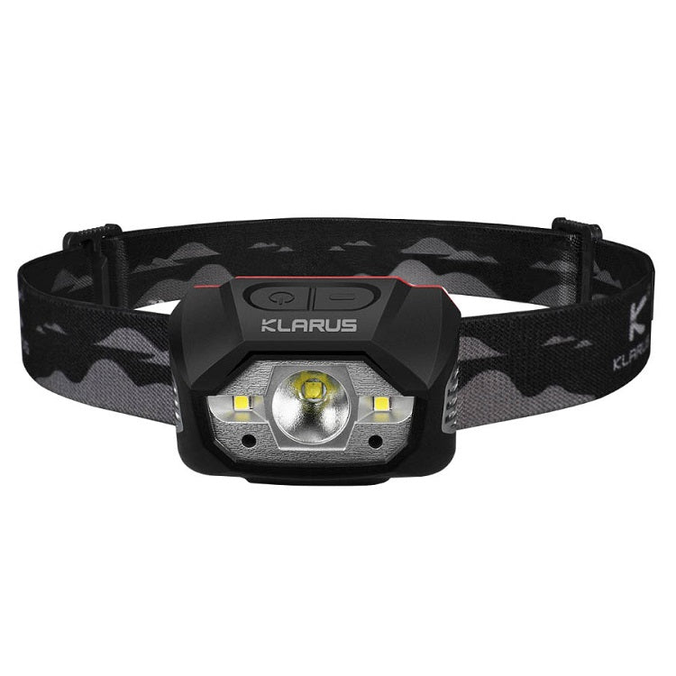 KLARUS HM1 SMART-SENSING RECHARGEABLE LED HEADLAMP - CREE XPG-3 - USES BUILT-IN 1800MAH LI-ION BATTERY PACK - 440 LUMENS