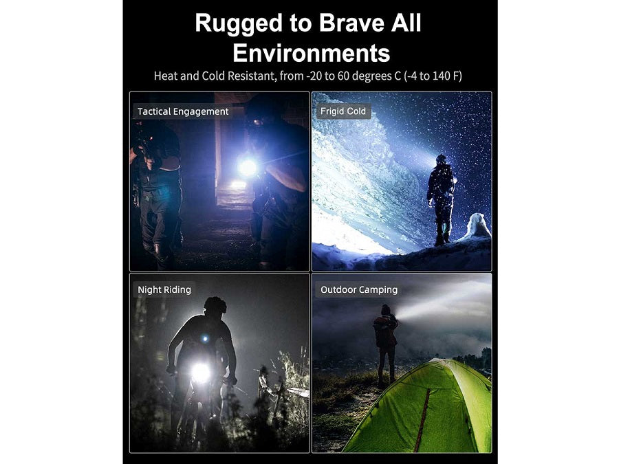 KLARUS XT21X PRO RECHARGEABLE LED FLASHLIGHT - CREE XHP70.2 - 4400 LUMENS - INCLUDES 1 X 21700