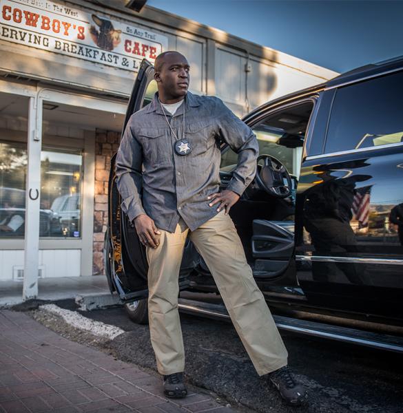 HELIKON-TEX DEFENDER MK2 GENTLEMAN SHIRT - MELANGE BLUE