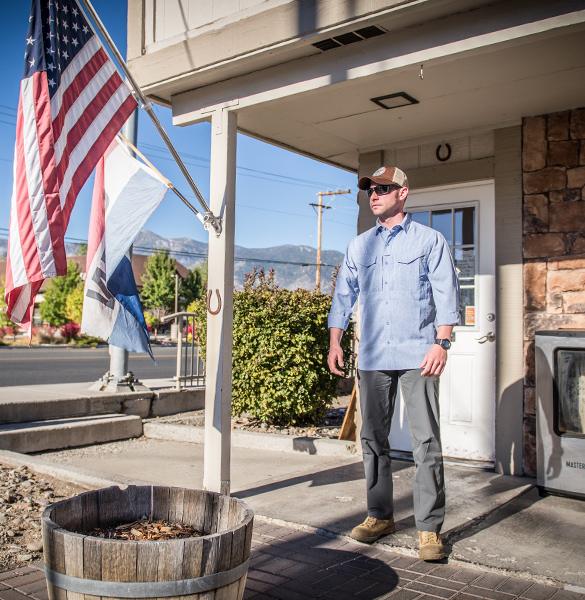 HELIKON-TEX DEFENDER MK2 GENTLEMAN SHIRT - BLACK/GREY MELANGE