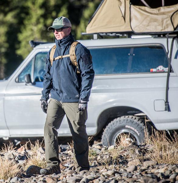 HELIKON-TEX GUNFIGHTER JACKET - SHARK SKIN WINDBLOCKER (COYOTE)