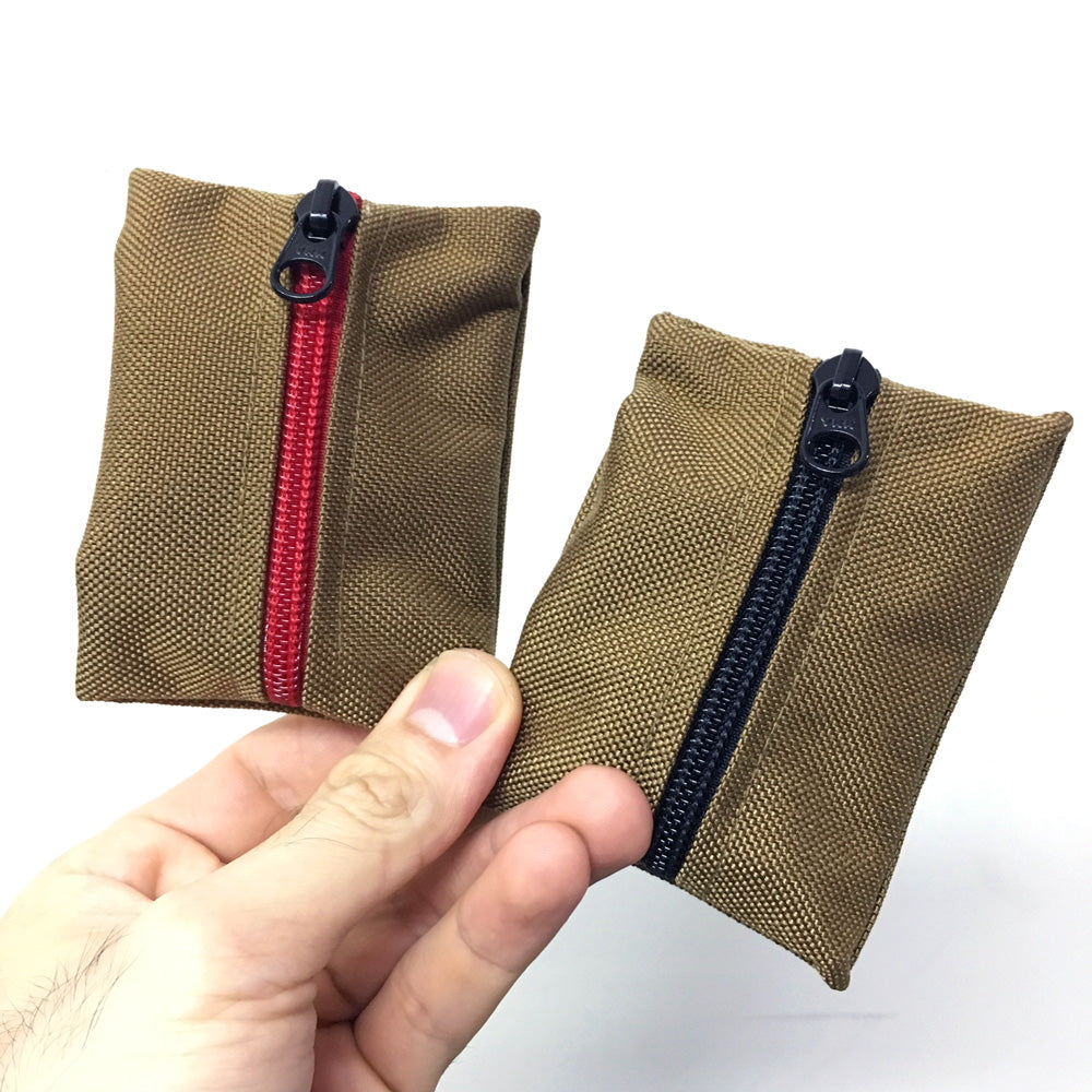 MIL-SPEC KEY WALLET WITH CARD POCKET - 1000 DENIER CORDURA (COYOTE)