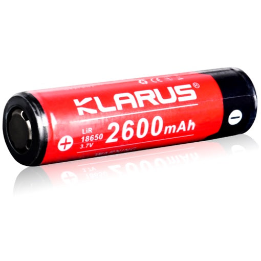KLARUS 18650 2600mAh 3.7V BATTERY