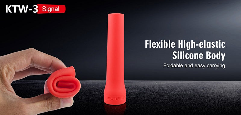KLARUS KTW-3 RED SILICONE TRAFFIC WANDS (41MM) FOR THE 360X3, XT11X, XT21X