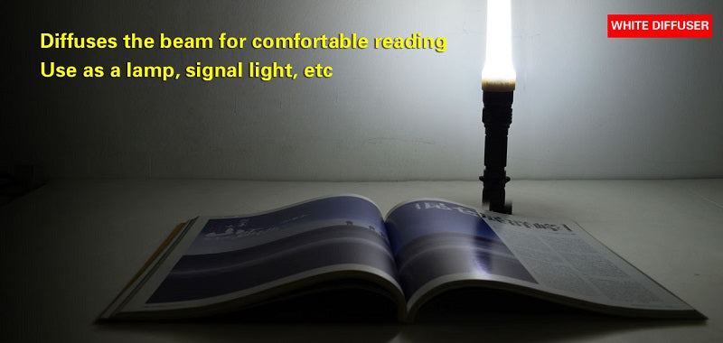 KLARUS KDF-1 FLEXIBLE RUBBER WHITE DIFFUSER (FOR XT10,XT11,XT12,ST11,RS11)