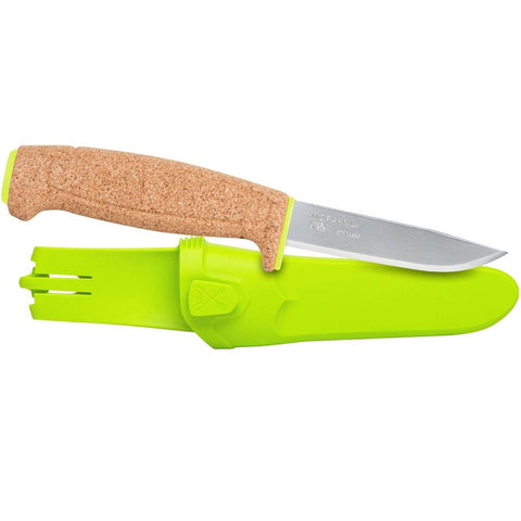 MORAKNIV®  FLOATING STAINLESS STEEL KNIFE - LIME (ID 13686)