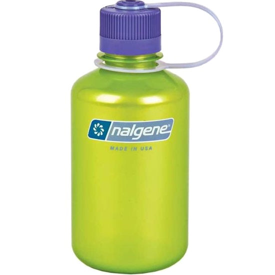NALGENE NARROW MOUTH 16 OZ / 500 ML - LIME (OLD STOCK WITH SOME SCRATCHES)