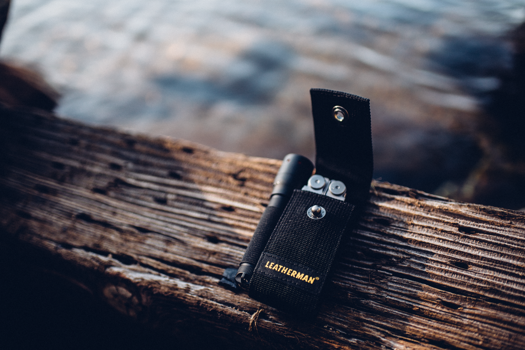 LEATHERMAN NYLON 4 POCKETS SHEATH - BLACK