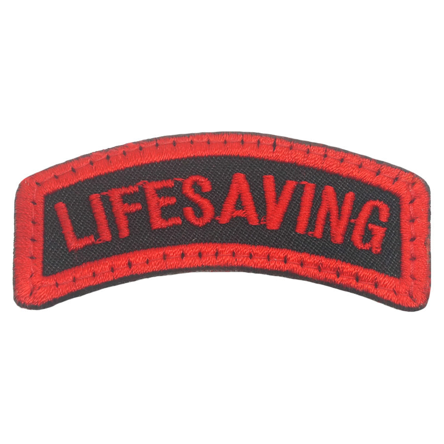 LIFESAVING TAB - BLACK RED