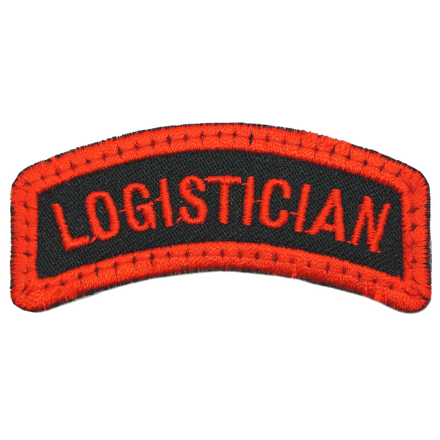 LOGISTICIAN TAB - BLACK RED