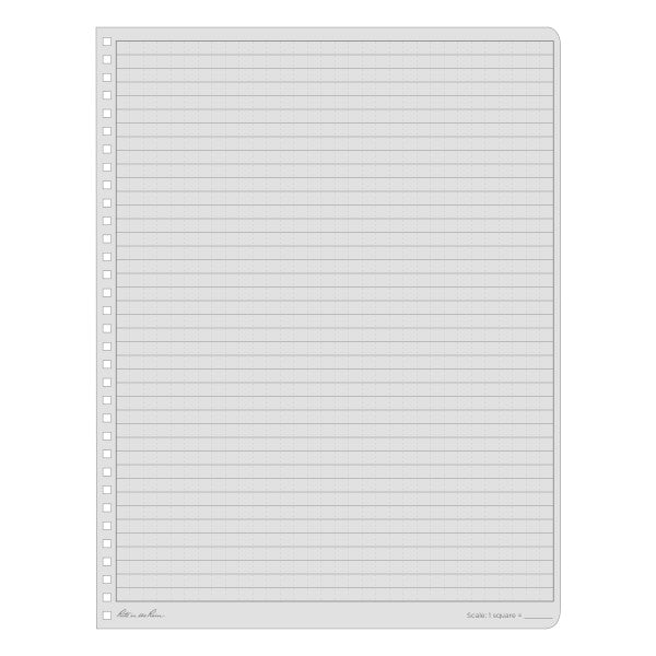 RITE IN THE RAIN WEATHERPROOF MAXI SIDE SPIRAL 8.5" X 11" NOTEBOOK - BLACK (773-MX)