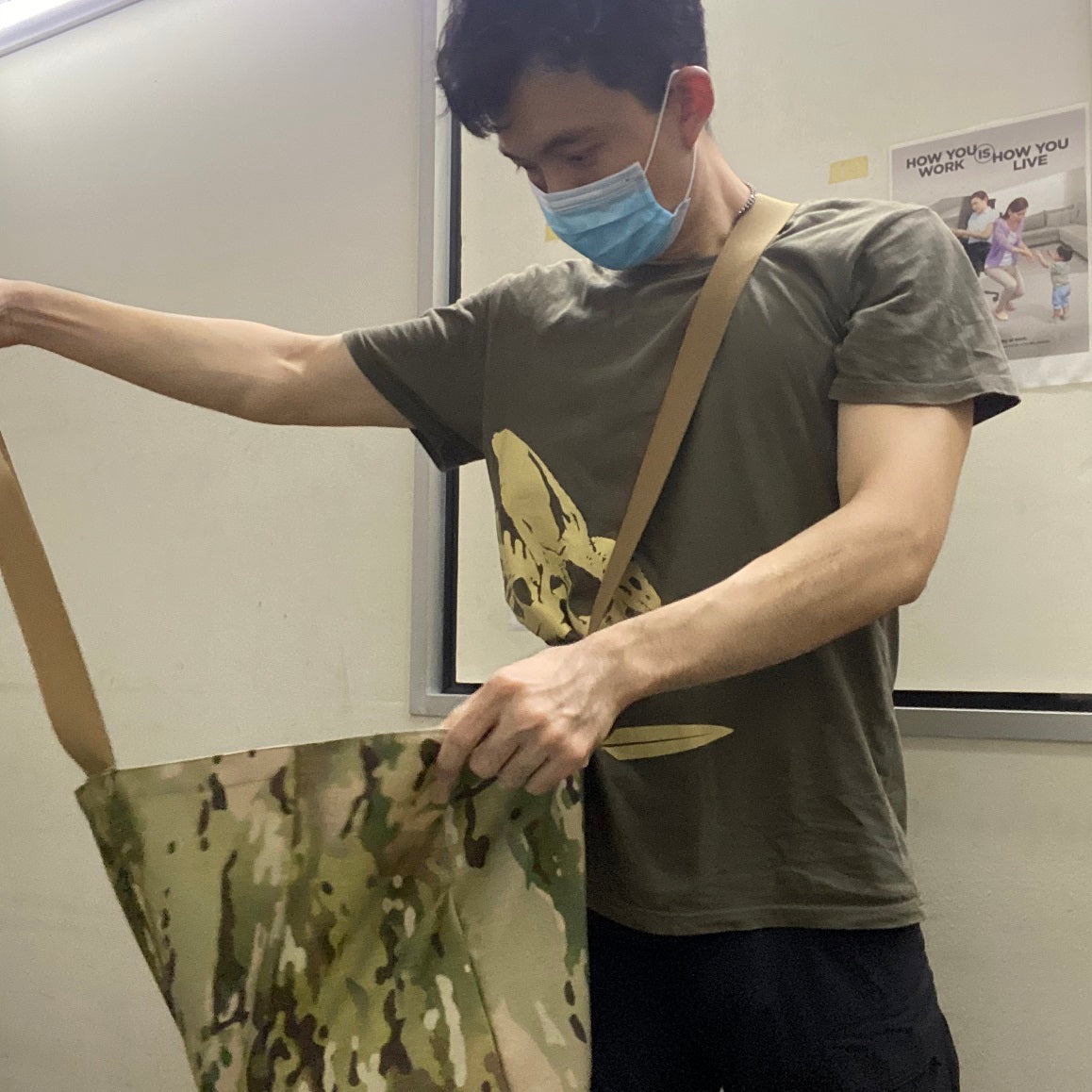 MIL-SPEC BIG BIG TOTE BAG - 1000 DENIER CORDURA (ACU)