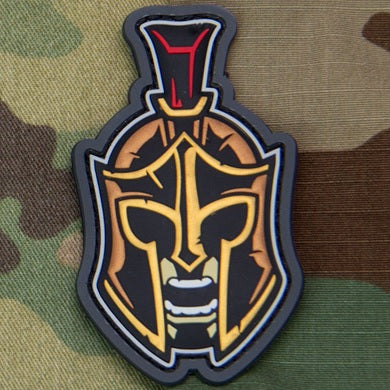 MSM SPARTAN WARRIOR HEAD 1 MORALE PATCH - FULL COLOR
