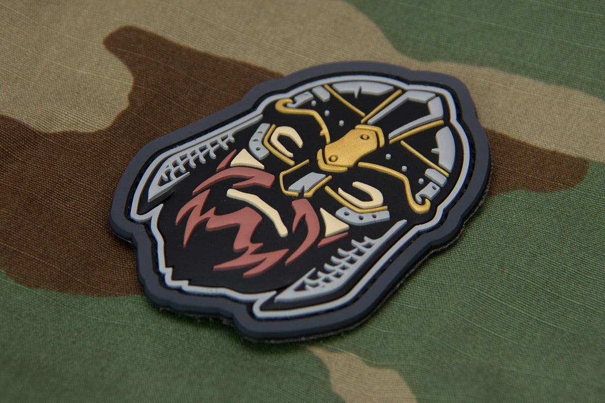 MSM VIKING WARRIOR HEAD 2 MORALE PATCH - FULL COLOR