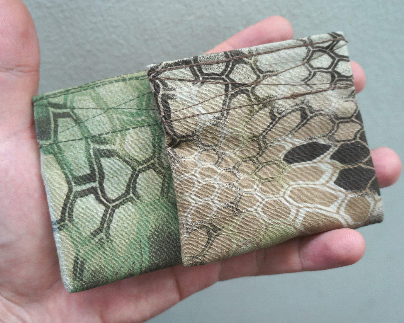 COIN PURSE - 2 LAYERS UNIFORM FABRIC (KRYPTEK HIGHLANDER)