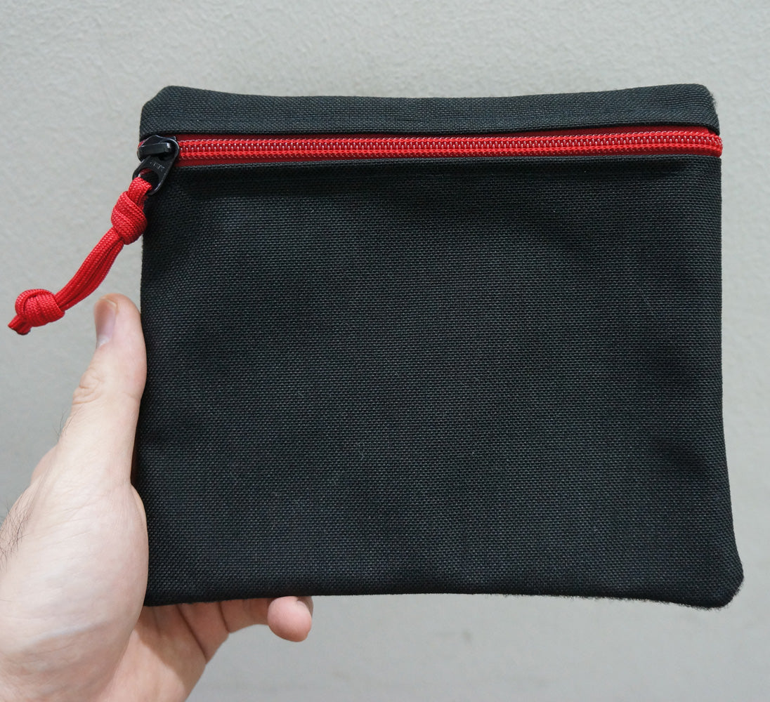 MIL-SPEC EDC POUCH LOOP SIDE VELCRO - 1000 DENIER CORDURA (BLACK)