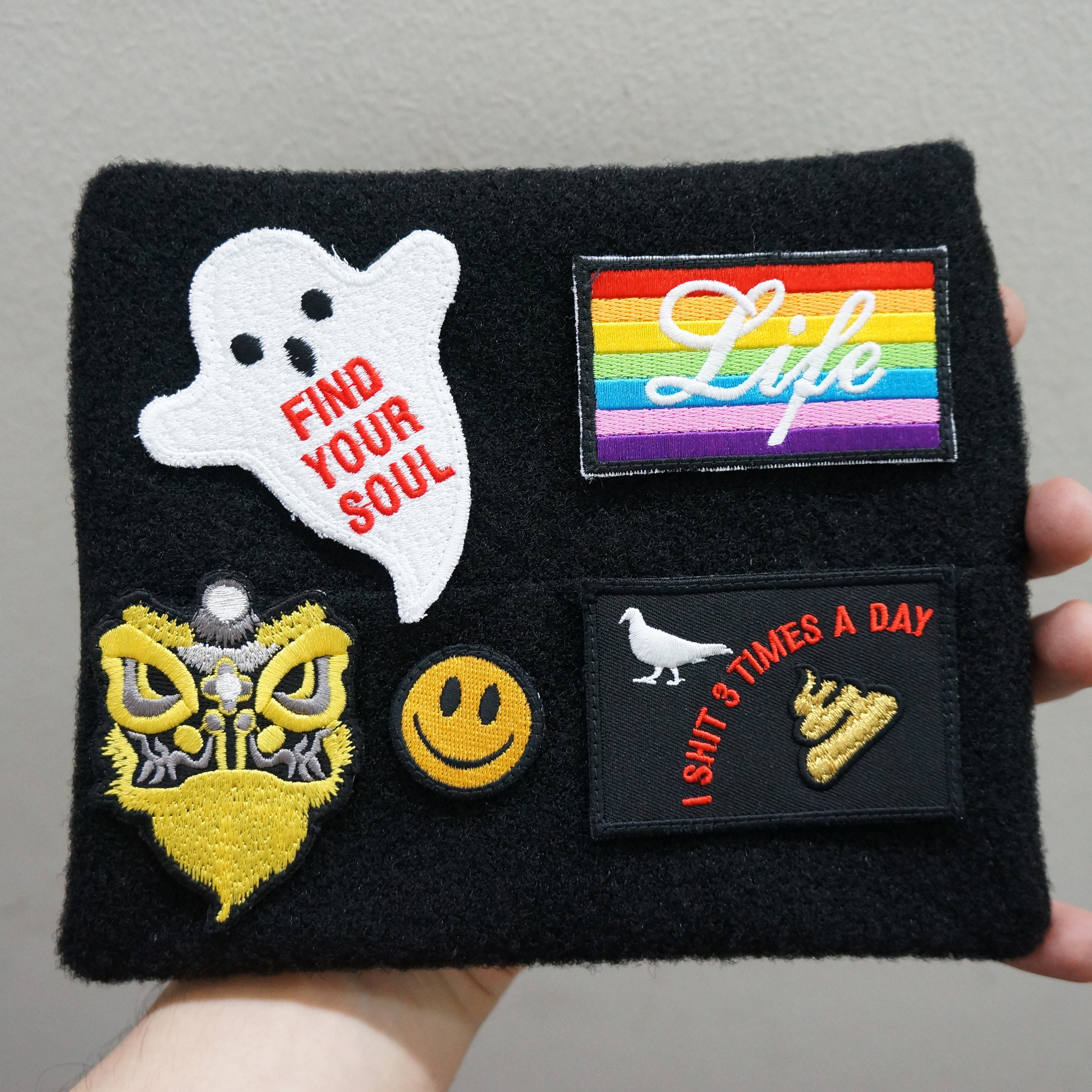 MIL-SPEC EDC POUCH LOOP SIDE VELCRO - 1000 DENIER CORDURA (COYOTE)