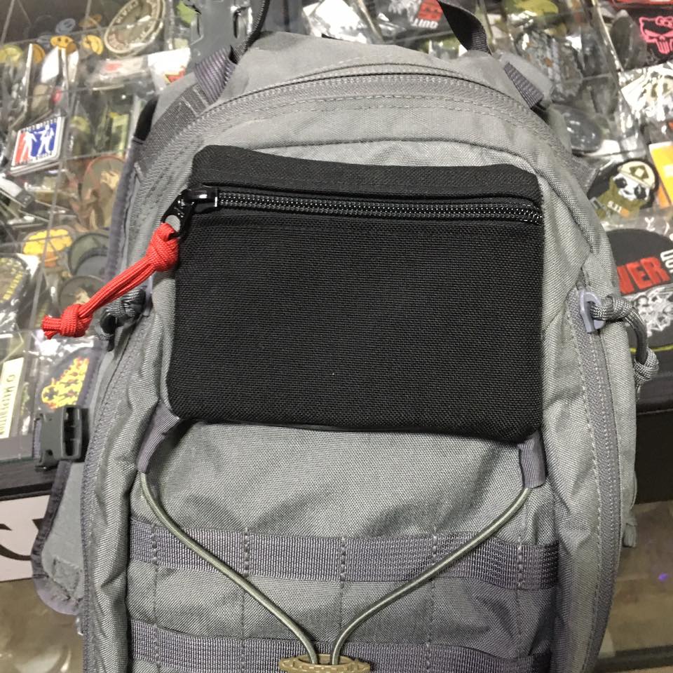 MIL-SPEC MINI EDC POUCH - HOOK SIDE VELCRO (RANGER GREEN)