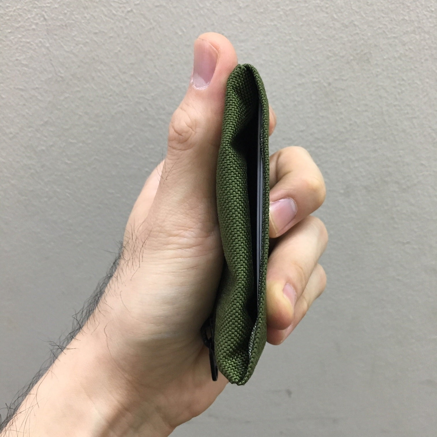 MIL-SPEC KEY WALLET WITH CARD POCKET - 1000 DENIER CORDURA (OD)